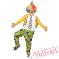 Halloween costume, adult clown costume