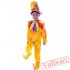 Cosplay make - up dress dress kid clown costume sunny clown kit kitten suit