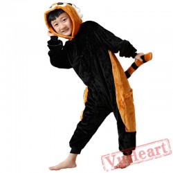 Kigurumi | Black Raccoon Kigurumi Onesies - Onesies for Kids