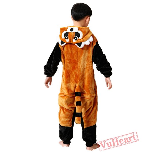 Kigurumi | Black Raccoon Kigurumi Onesies - Onesies for Kids