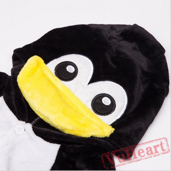 Kigurumi | Black Penguin Kigurumi Onesies - Onesies for Kids