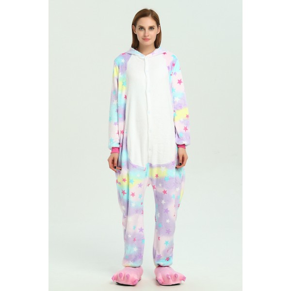 Star Unicorn Kigurumi Onesie Pajamas / Costumes