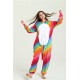 Fish Scale Rainbow Unicorn Onesie Pajamas / Costumes