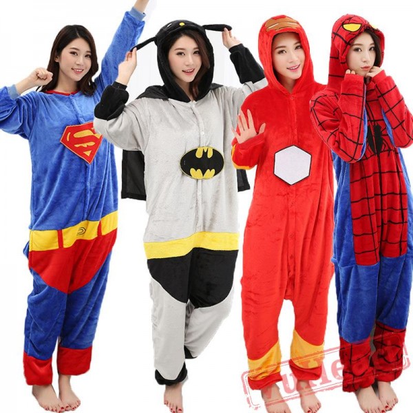 Spiderman Onesie Costume & Pajamas - Halloween Costumes