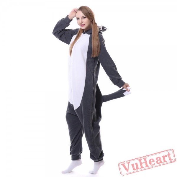 Kigurumi | Black Wolf Kigurumi Onesies - Adult Animal Onesies