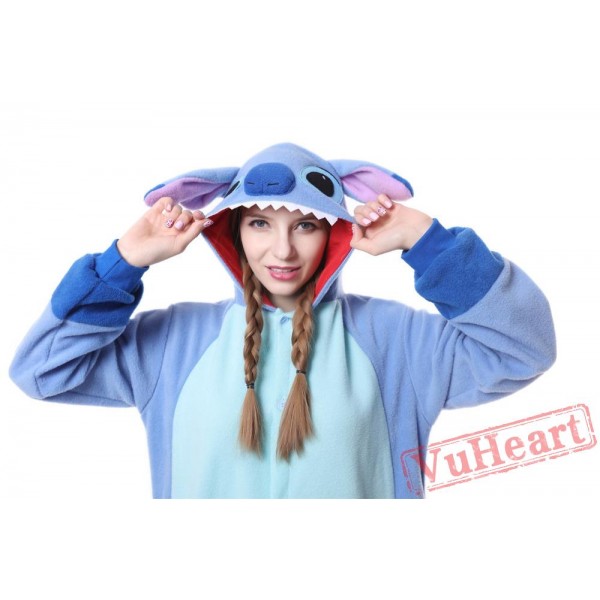 Kigurumi | Blue Stitch Kigurumi Onesies - Adult Animal Onesies