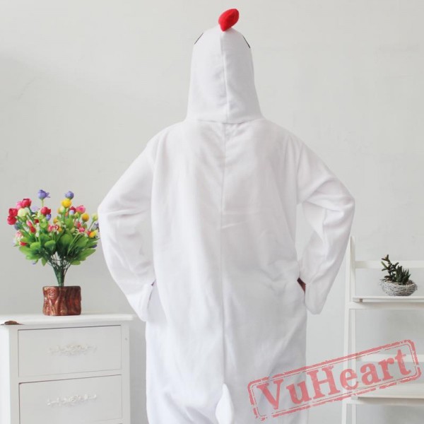 Kigurumi | White Cock Kigurumi Onesies - Adult Animal Onesies