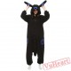 Kigurumi | Pokemon Black Pikachu Kigurumi Onesies - Adult Onesies