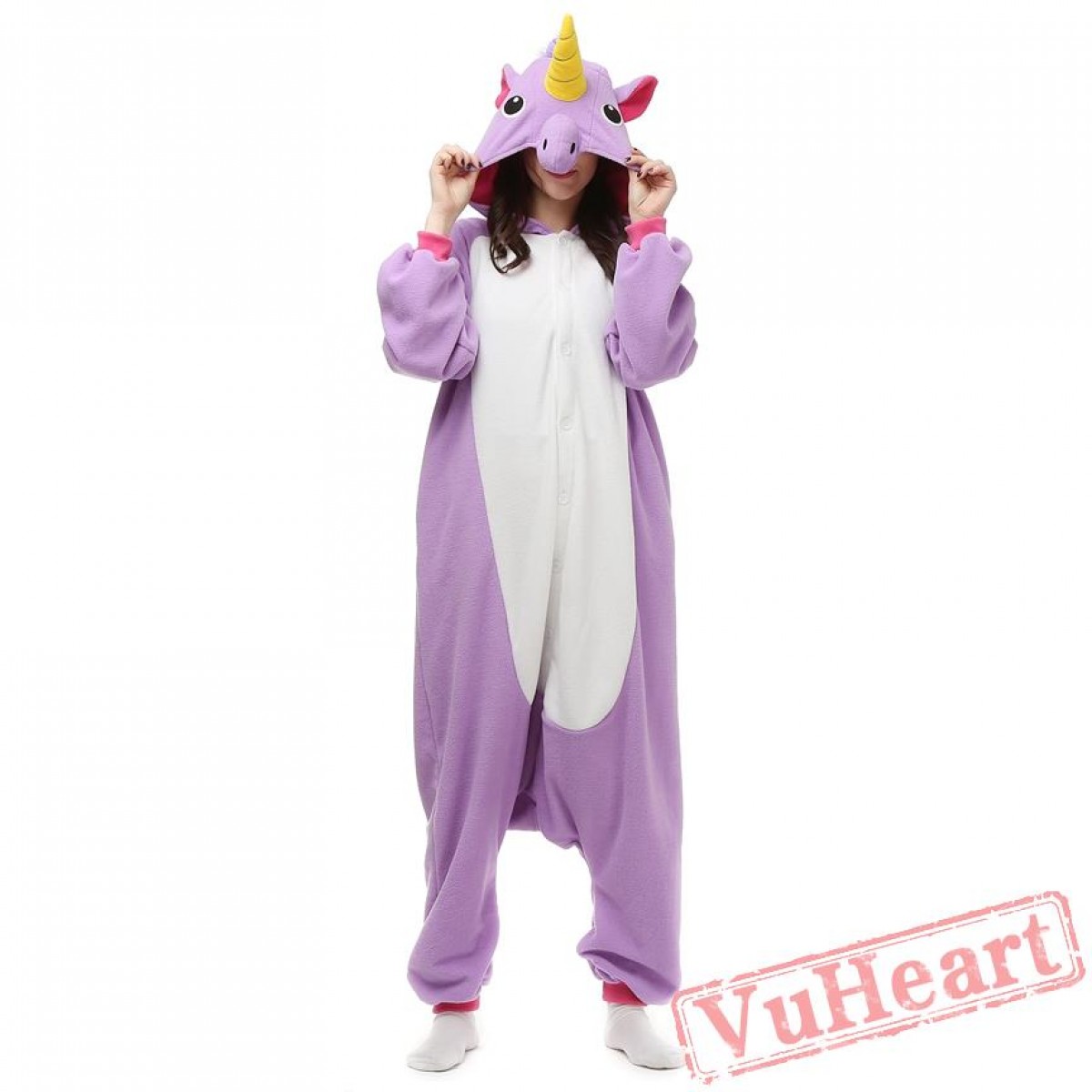 Pyjama Onesie Adulte Kigurumi - Combinaison Animaux, Coton, Unisexe, Parfait Cosplay Et Maison