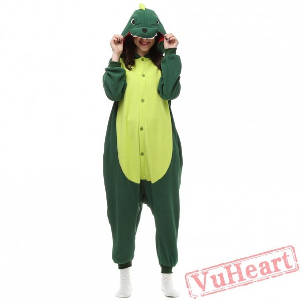 Kigurumi | Green Dinosaur Onesies - Adult Animal Onesies