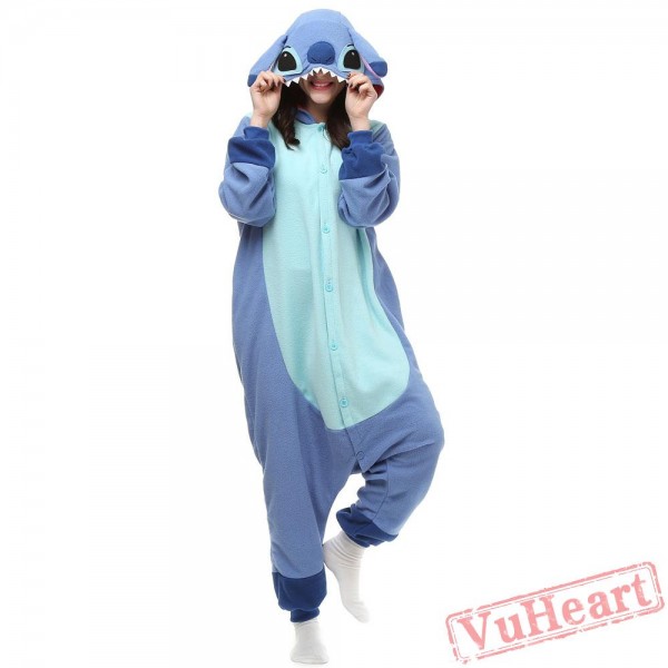 Kigurumi | Cartoon Stitch Kigurumi Onesies - Adult Onesies