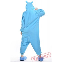 Kigurumi | Blue Hippo Kigurumi Onesies - Adult Animal Onesies