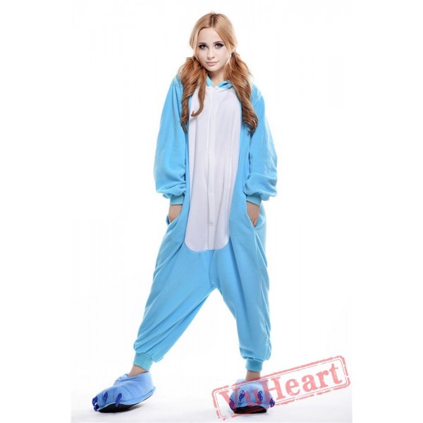 Kigurumi | Blue Hippo Kigurumi Onesies - Adult Animal Onesies