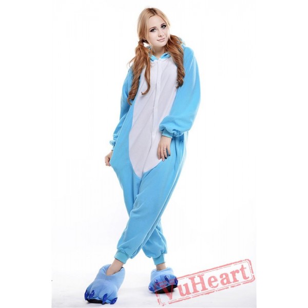 Kigurumi | Blue Hippo Kigurumi Onesies - Adult Animal Onesies