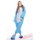 Kigurumi | Blue Hippo Kigurumi Onesies - Adult Animal Onesies