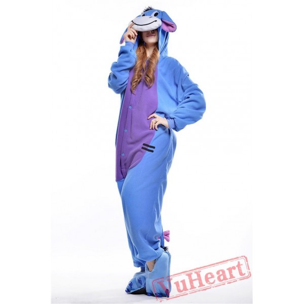 Kigurumi | Blue Donkey Kigurumi Onesies - Adult Onesies