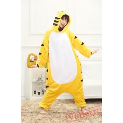 Kigurumi | Yellow Tiger Kigurumi Onesies - Adult Animal Onesies