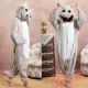 Blue Hippo Couple Onesies / Pajamas / Costumes
