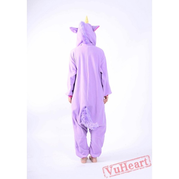 Kigurumi | Purple Blue Unicorn Kigurumi Onesies - Adult Animal Onesies