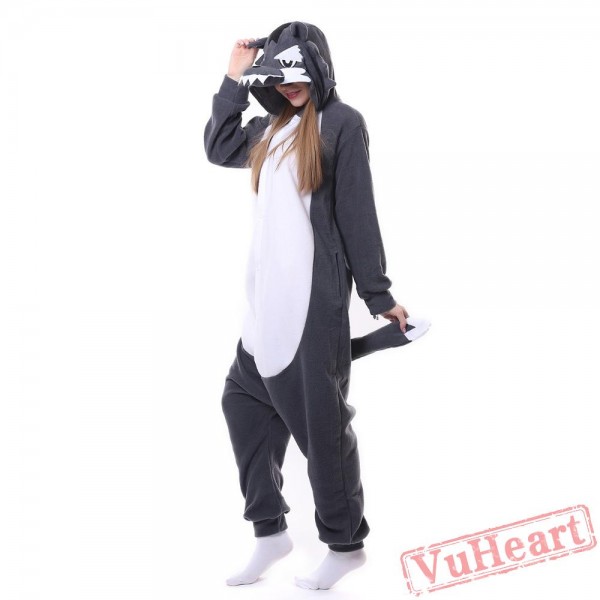 Kigurumi | Black Wolf Kigurumi Onesies - Adult Animal Onesies