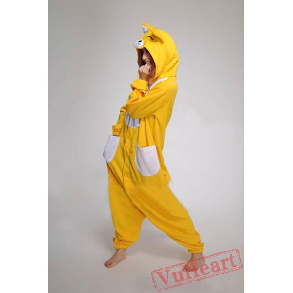 Kigurumi | Yellow Fox Kigurumi Onesies - Adult Animal Onesies