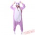 Kigurumi | White Purple Rabbit Kigurumi Onesies - Adult Animal Onesies