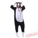 Kigurumi | White-Face Black Cat Kigurumi Onesies - Adult Animal Onesies