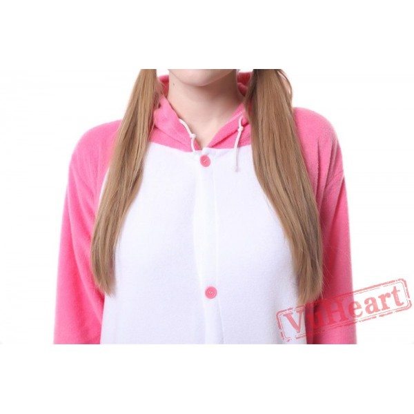 Kigurumi | Pink Rabbit Kigurumi Onesies - Adult Animal Onesies