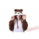 Kigurumi | Brown Squirrel Kigurumi Onesies - Adult Animal Onesies