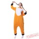 Kigurumi | Orange Fox Kigurumi Onesies - Adult Animal Onesies