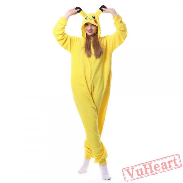 Kigurumi | Pikachu Kigurumi Onesies - Adult Animal Onesies