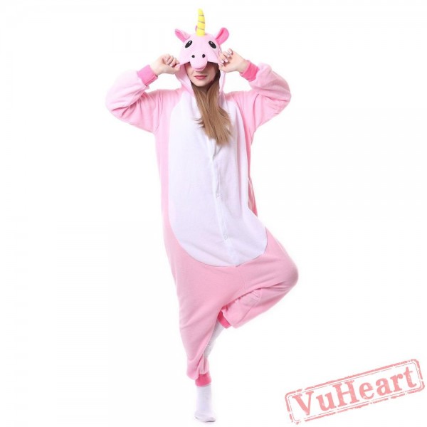 Kigurumi | Blue & Pink Unicorn Kigurumi Onesies - Adult Animal Onesies