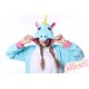 Kigurumi | Blue & Pink Unicorn Kigurumi Onesies - Adult Animal Onesies