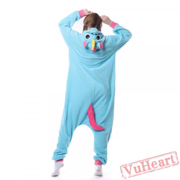 Kigurumi | Blue & Pink Unicorn Kigurumi Onesies - Adult Animal Onesies