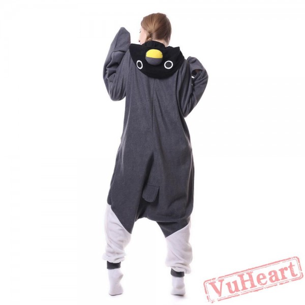 Kigurumi | Gray Penguin Kigurumi Onesies - Adult Animal Onesies