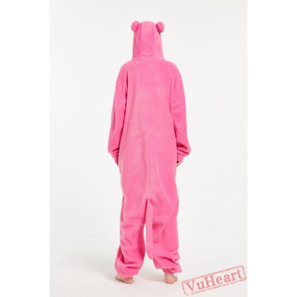 Kigurumi | Pink Wolf Kigurumi Onesies - Adult Animal Onesies