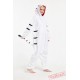 Kigurumi | White Tiger Onesies - Adult Animal Onesies