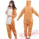 Flannel Cartoon Bear Onesies Pajamas Homewear