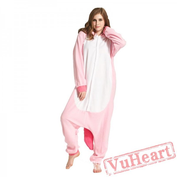 Adult Pink Unicorn Onesie Pajamas / Costumes for Women & Men