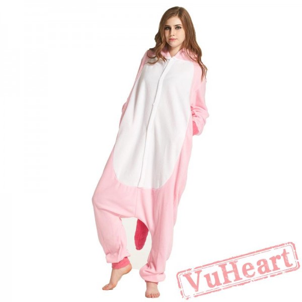 Adult Pink Unicorn Onesie Pajamas / Costumes for Women & Men