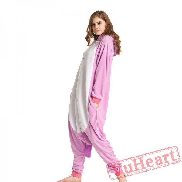 Adult Purple Unicorn Onesie Pajamas / Costumes for Women & Men
