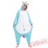 Adult Blue Unicorn Onesie Pajamas / Costumes for Women & Men