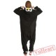 Adult Black Penguins Onesie Pajamas / Costumes for Women & Men