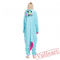 Adult Blue Unicorn Onesie Pajamas / Costumes for Women & Men