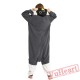 Adult Gray Penguins Onesie Pajamas / Costumes for Women & Men