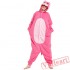 Adult Pink Leopard Onesie Pajamas / Costumes for Women & Men