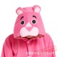 Adult Pink Leopard Onesie Pajamas / Costumes for Women & Men