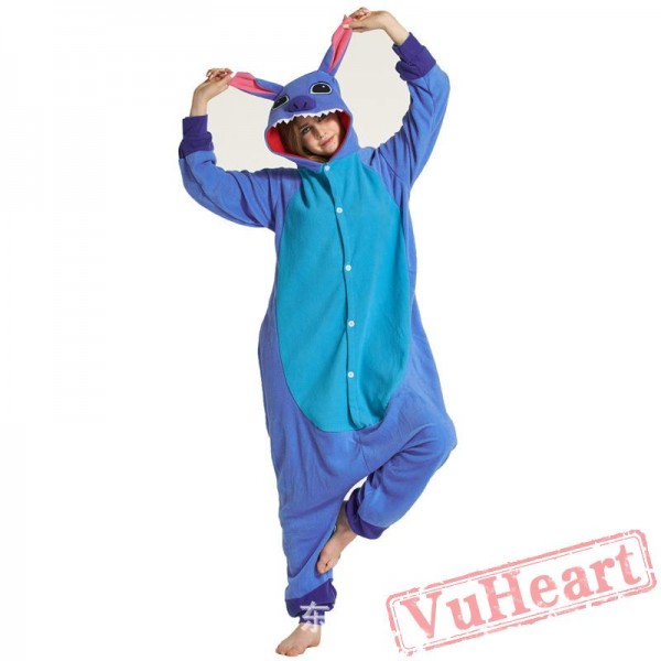 Adult Stitch Kigurumi Onesie Pajamas / Costumes for Women & Men