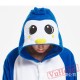 Adult Blue Penguin Onesie Pajamas / Costumes for Women & Men