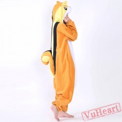 Chipmunk Kigurumi Onesies Pajamas Costumes for Women & Men